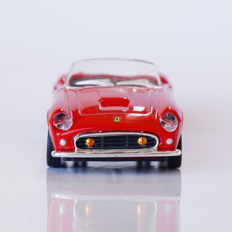 Illustration for article titled Dydo 1/64 #2 - Project Prancing Horse #2 - 1959 Ferrari California Spider SWB